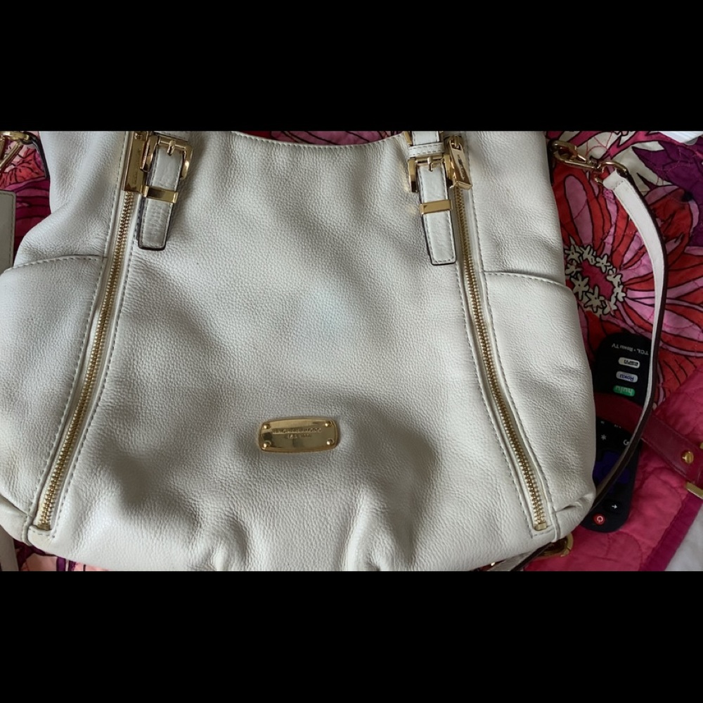 Michael Kors Leather Satchel Handbag